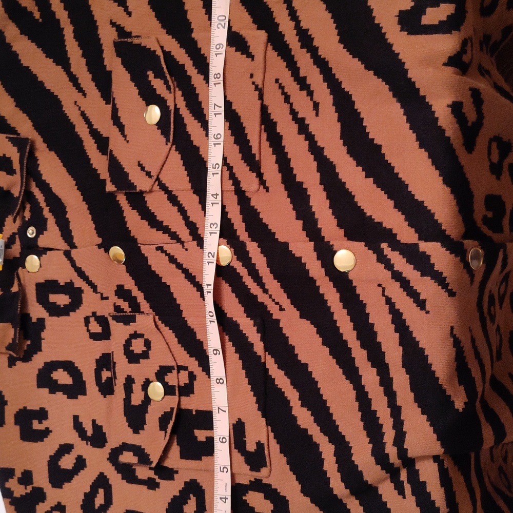Ruby Rd Leopard Print Women's Jacket - Picture 9 of 9